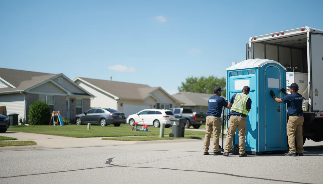 Standard Porta Potty Rentals in Cushing, TX near me